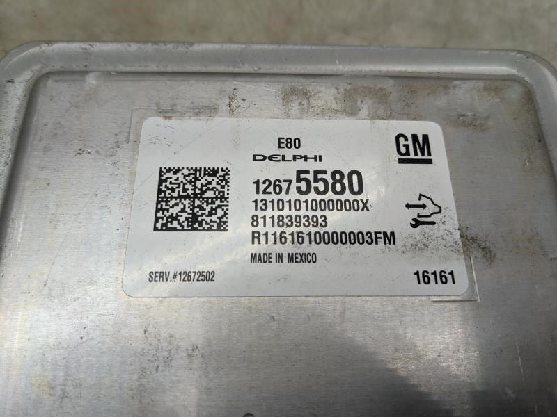 2016 Chevrolet Malibu Engine Computer Control Module ECU ECM 12675580 OEM - Alshned Auto Parts