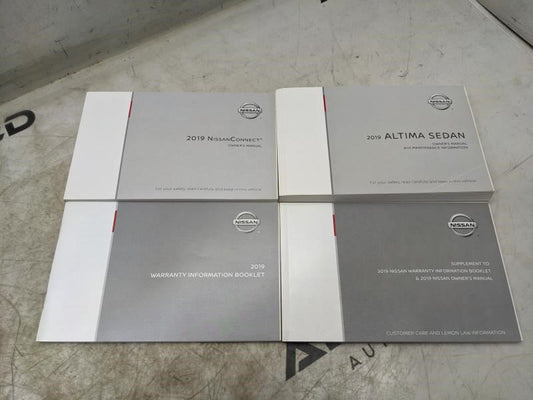 2019 Nissan Altima Sedan Owners Manual set with Case OM19EA-0L34U1 OEM - Alshned Auto Parts
