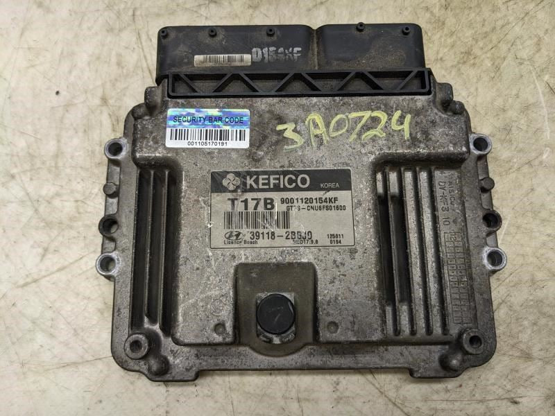 2013 Hyundai Veloster Engine Computer Control Module ECU ECM 39118-2BBJ0 OEM - Alshned Auto Parts