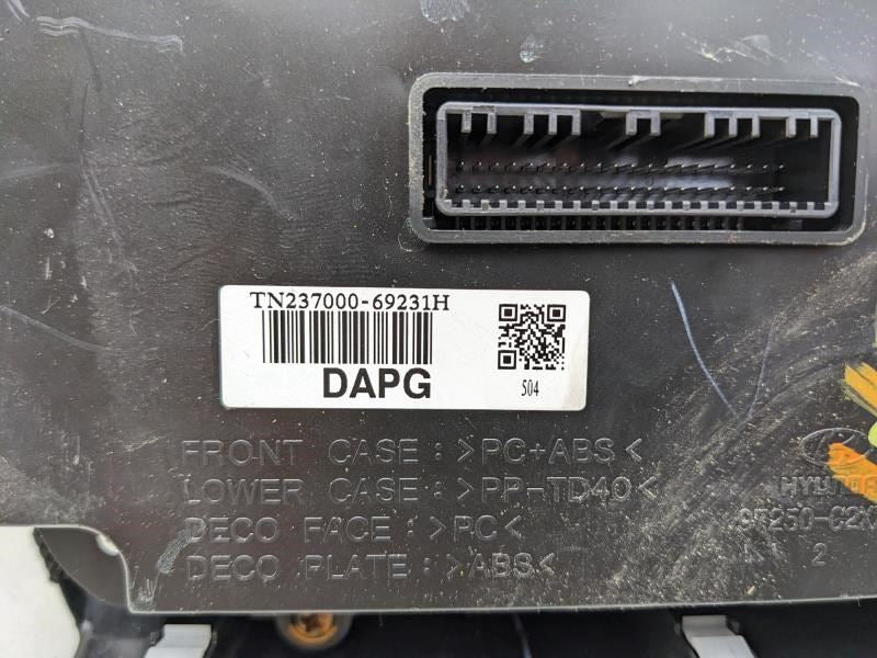 2015-17 Hyundai Sonata Dash Radio AC Heater Climate Control 237000-69231H OEM - Alshned Auto Parts