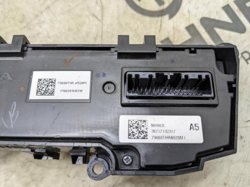 2018-2019 Honda Odyssey AC Heater Climate Control 79600-THR-A52-0M1 OEM - Alshned Auto Parts