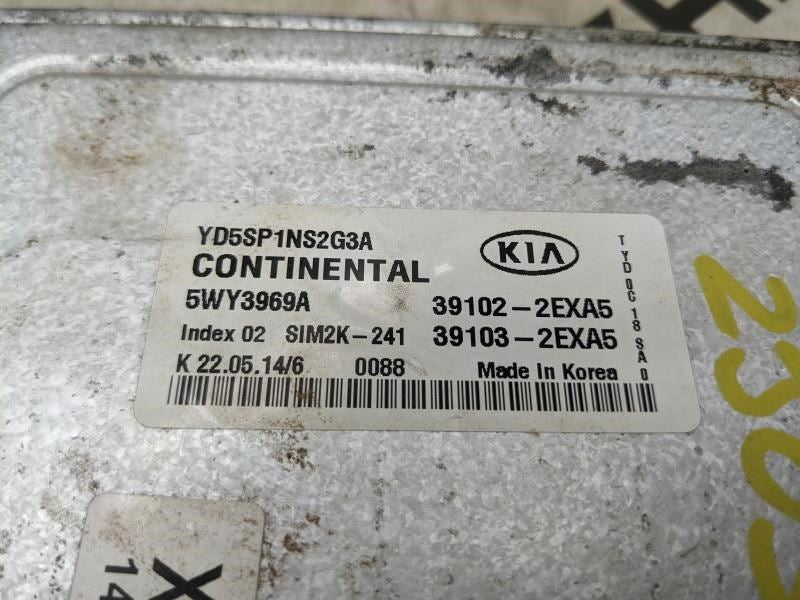 2015 Kia Forte 1.8L Engine Computer Control Module ECU ECM 39103-2EXA5 OEM - Alshned Auto Parts