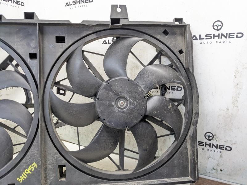 2014-2020 Nissan Rogue Dual Radiator Cooling Fan Motor Assembly 21481-4BA0A OEM - Alshned Auto Parts