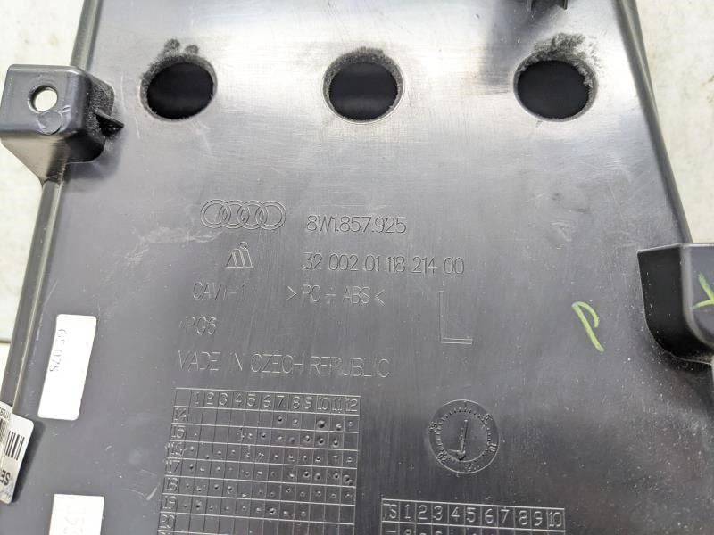 2018-2023 Audi S5 Sportback Front Left Dash Storage Compartment 8W1-857-925 OEM - Alshned Auto Parts