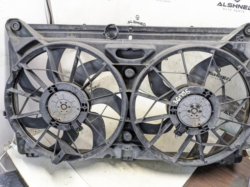 2007-2013 GMC Sierra 1500 Dual Radiator Cooling Fan Motor Assembly 15780788 OEM - Alshned Auto Parts