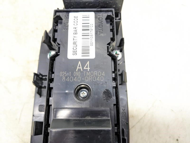 2019-2023 Toyota RAV4 FR LH Door Master Power Window Switch 84040-0R040 OEM - Alshned Auto Parts