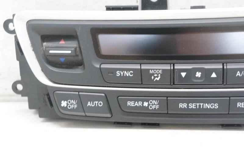 2016-2018 Honda Pilot AC Heater Temperature Climate Control 79600TG7A610M1 OEM - Alshned Auto Parts