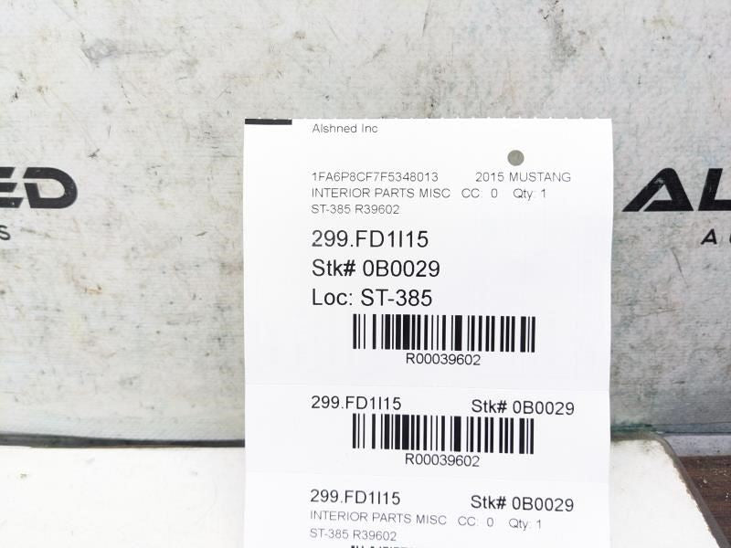 2015-2023 Ford Mustang FR RH Door Window Inner Belt Weatherstrip FR3Z-6321456-A - Alshned Auto Parts