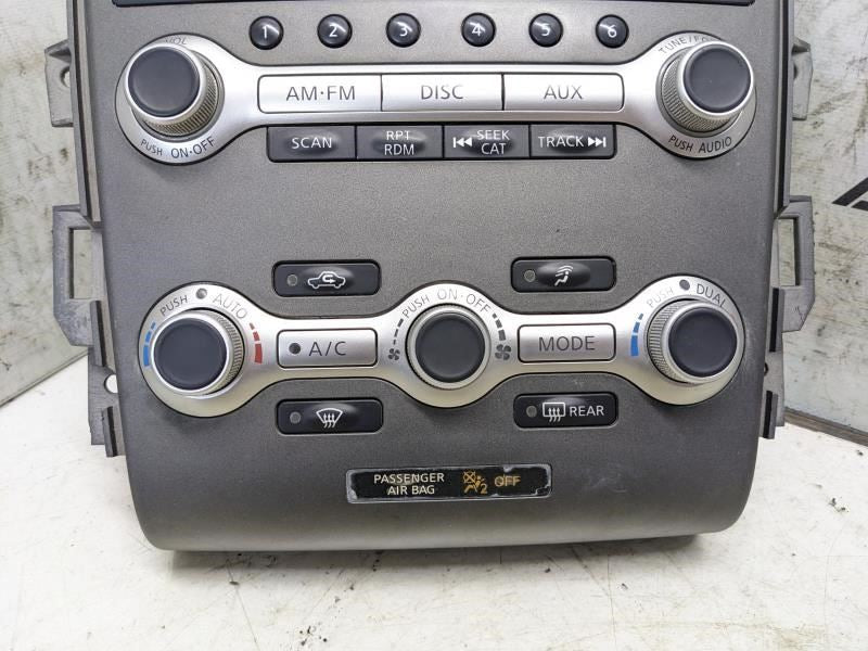 11-14 Nissan Murano Radio AC Heater Temperature Climate Control 25391-1GR1A OEM - Alshned Auto Parts