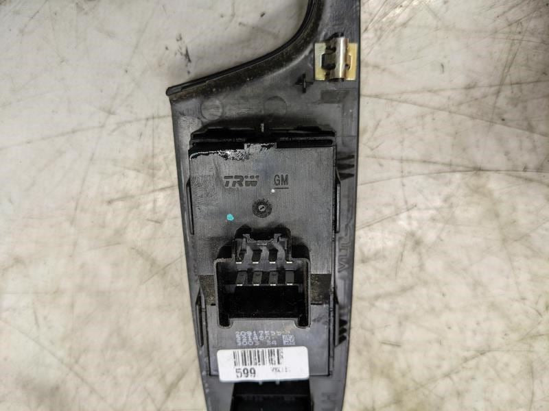 2010-2017 Chevrolet Equinox FR LH Door Master Window Switch 20917599 OEM - Alshned Auto Parts