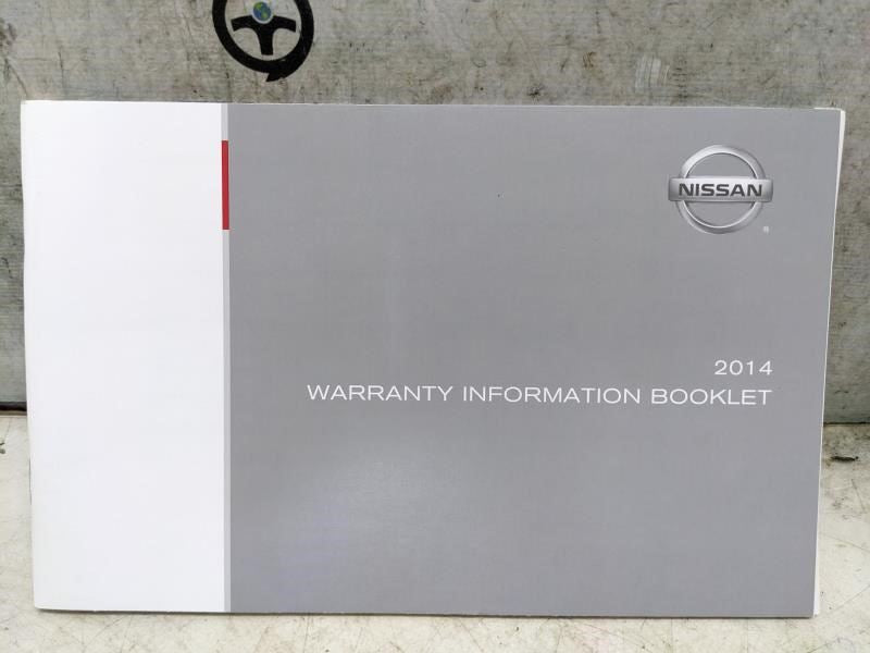 2014 Nissan Rogue Owners Manual Set with Case OM14E-0T32U0 OEM - Alshned Auto Parts