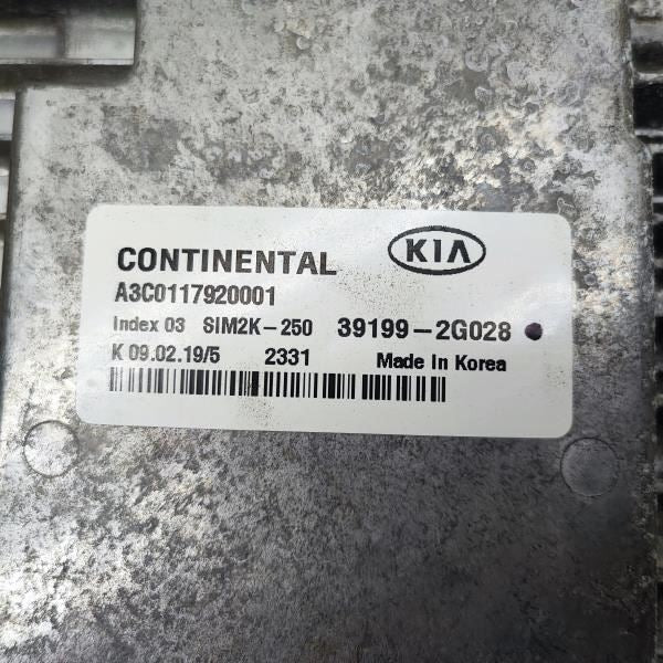 2019-2020 Kia Optima Engine Control Module ECU ECM 39199-2G028 OEM - Alshned Auto Parts