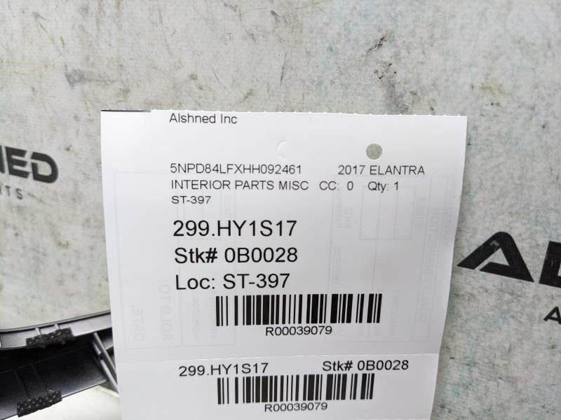 2017-2018 Hyundai Elantra Right Dash Garnish Trim Molding 84790-F3000-UN5 OEM - Alshned Auto Parts