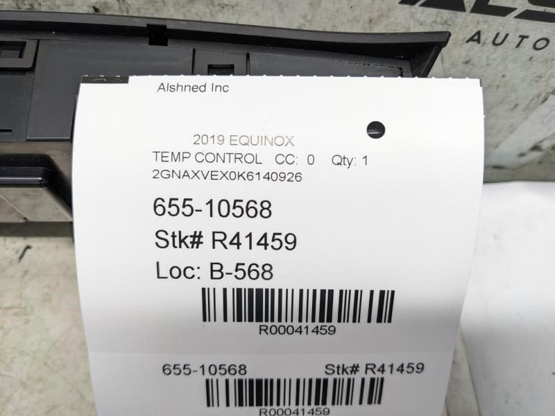 2018-2019 Chevrolet Equinox AC Heater Temperature Climate Control 84422506 OEM - Alshned Auto Parts