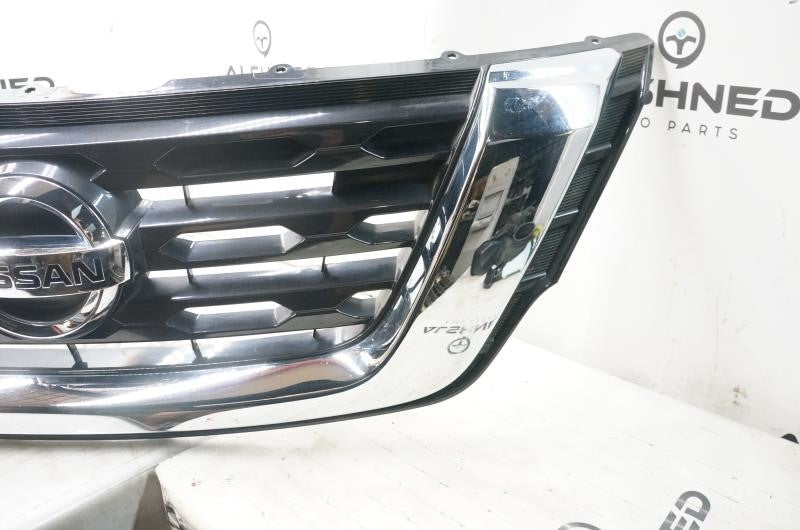 2019 Nissan Pathfinder Front Upper Grille 623109PM1B OEM - Alshned Auto Parts