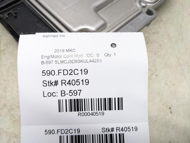 2017-2019  Lincoln MKC Engine Control Module ECU ECM  HJ7A-12A650-APA OEM - Alshned Auto Parts