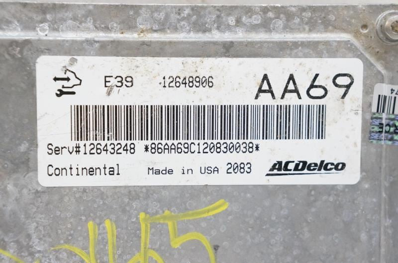 2012 GMC Acadia Engine Computer Control Module ECU ECM 12648906 OEM - Alshned Auto Parts