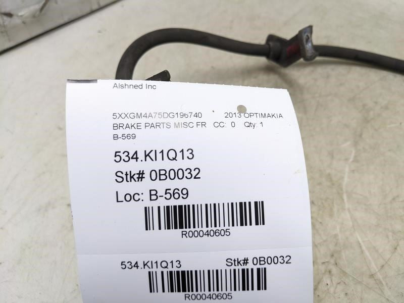 2011-15 Kia Optima LX Sedan Front Left Brake Hydraulic Line Hose 58731-2T600 OEM - Alshned Auto Parts