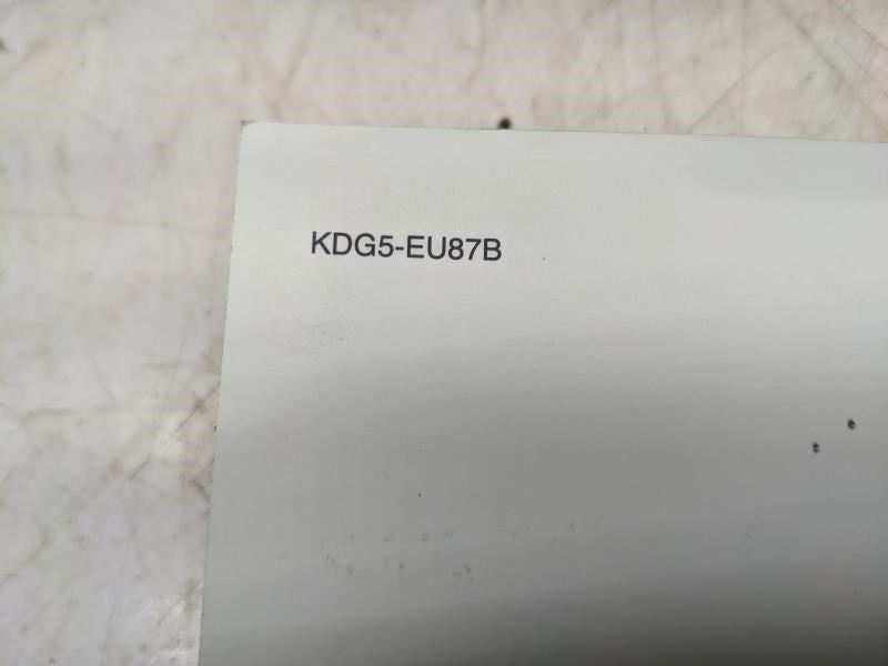2019 Kia Optima Owners Manual set with Case KDG5-EU87B OEM - Alshned Auto Parts