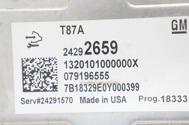 2022 Chevrolet Traverse Transmission Control TCU TCM Module 24292659 OEM - Alshned Auto Parts