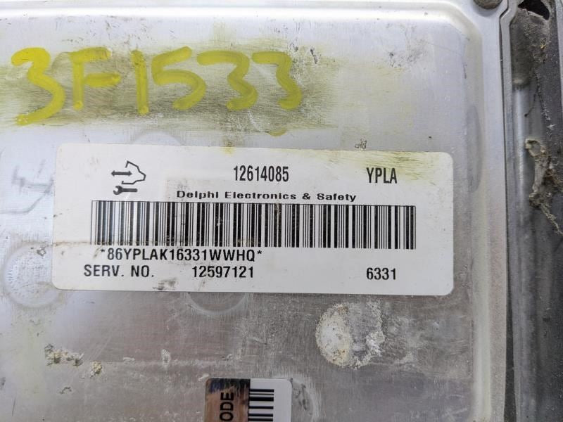 2007 Chevrolet Silverado 1500 Engine Control Module ECU ECM 12597121 OEM - Alshned Auto Parts