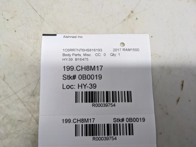 2011-2018 Ram 1500 Down Part of Left Body Side Aperture Panel 68144985AA OEM - Alshned Auto Parts