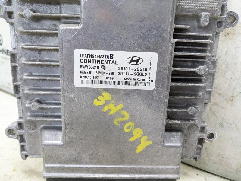 2015-2017 Hyundai Sonata Engine Control Module ECU ECM 39111-2GGL0 OEM *ReaD* - Alshned Auto Parts