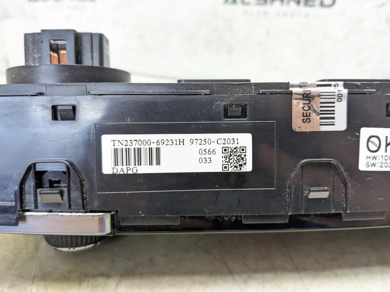 2015-2017 Hyundai Sonata AC Heater Temperature Climate Control 97250-C2031 OEM - Alshned Auto Parts