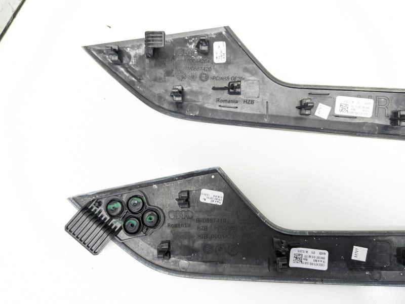 18-23 Audi S5 Dash Center Console Doors Carbon Trims Set of 7 8W1-853-190-Q-7V7 - Alshned Auto Parts
