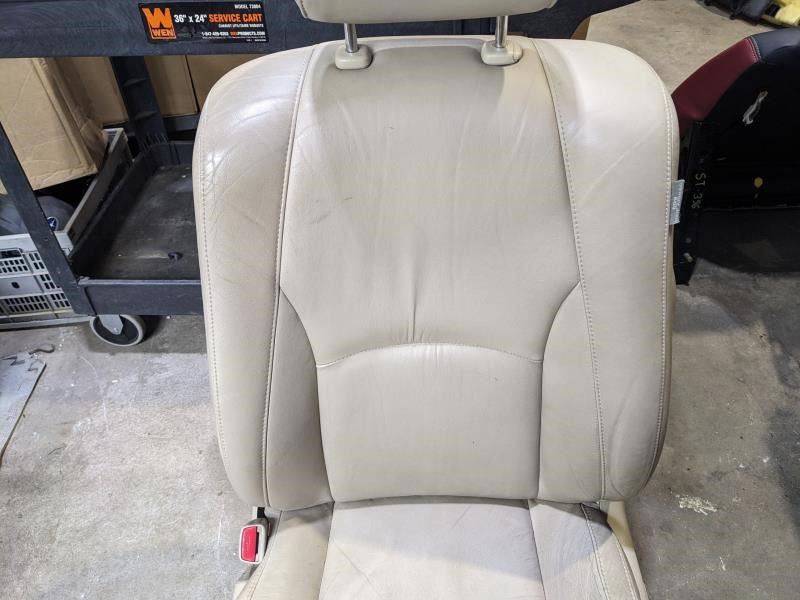 2007-2008 Lexus RX350 Front Left Driver Seat Leather Ivory 71200-48792-A1 OEM - Alshned Auto Parts