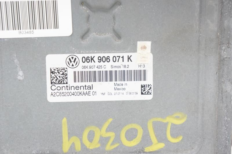 *READ* 2015 Volkswagen Passat 1.8L ECM ECU Engine Control Module 06K906071K OEM - Alshned Auto Parts