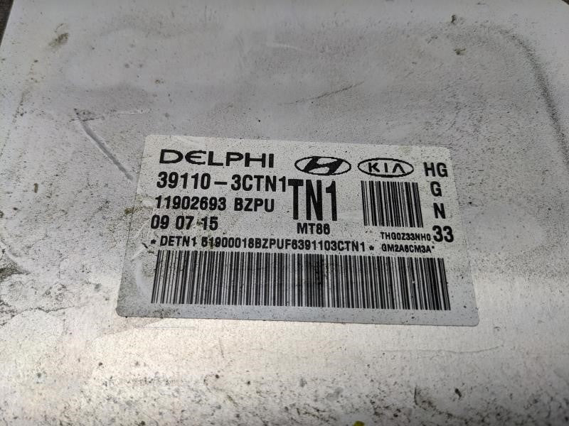 16 Hyundai Azera 3.3L Engine Computer Control Module ECU ECM  39110-3CTN1 OEM - Alshned Auto Parts