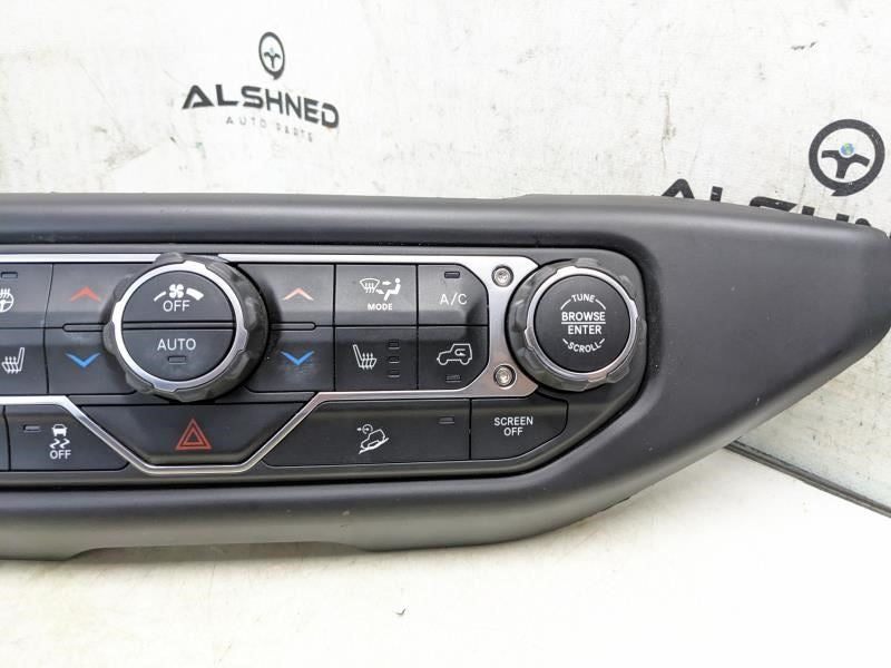 2018-20 Jeep Wrangler Radio AC Heater Temperature Climate Control 6BE26DX9AC OEM - Alshned Auto Parts