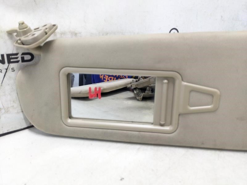 11-16 Kia Optima Front Left Sun Visor w/o Sunroof Beige 85201-2T040UP OEM *ReaD* - Alshned Auto Parts