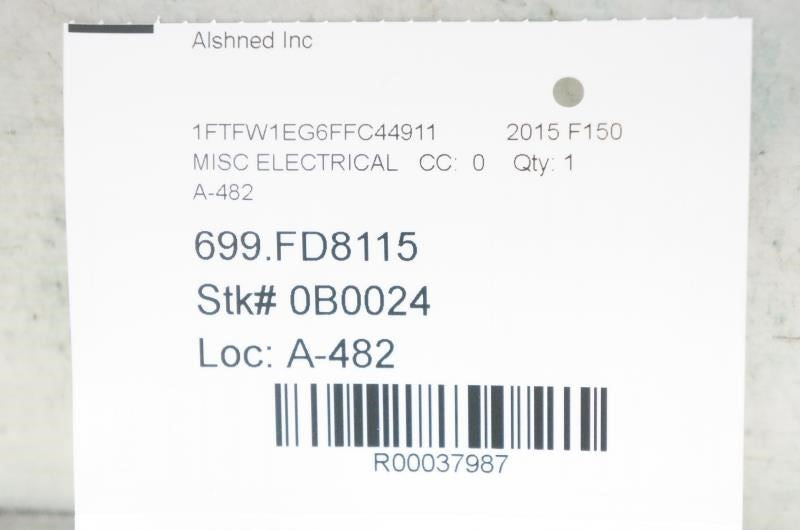 2015-2017 Ford F150 Rear Trunk Release Switch 1L2Z-14018-AC OEM - Alshned Auto Parts