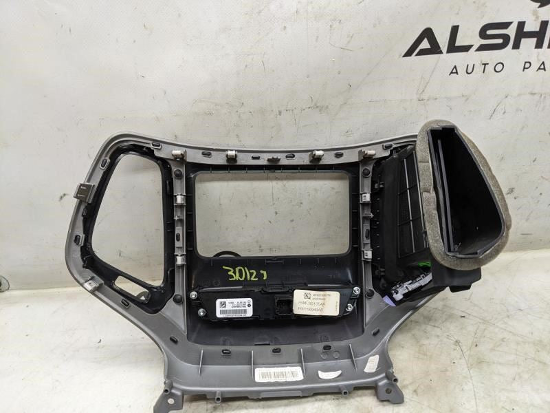 2014-18 Jeep Cherokee Dash Navigation Display Screen Bezel 6MC921S5AA OEM *ReaD* - Alshned Auto Parts