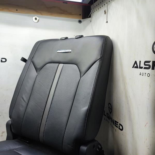 2015 Ford F150 Platinum Rear Right Seat Leather Ebony FL3Z-1666600-FD OEM - Alshned Auto Parts