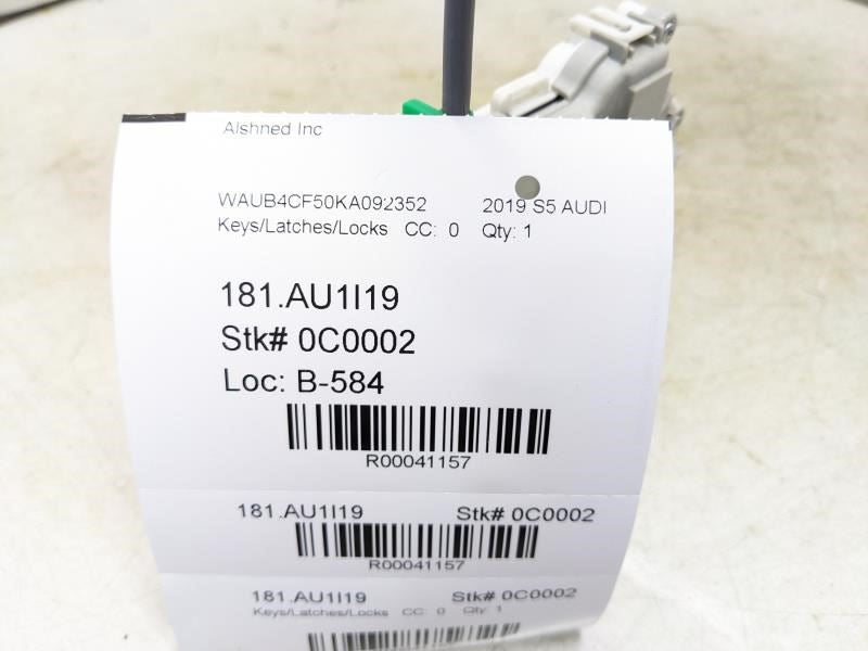 2018-2022 Audi A5 S5 Rear Right Door Lock Latch Actuator 8X0-839-016-D OEM - Alshned Auto Parts