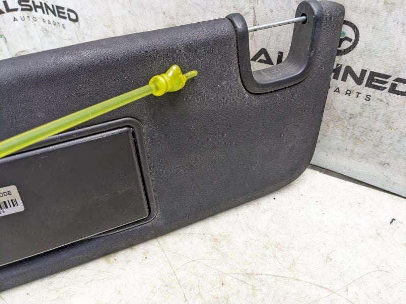 2012-2018 Jeep Wrangler Left Driver Sun Visor w Mirror 1MK33DX9AF OEM - Alshned Auto Parts