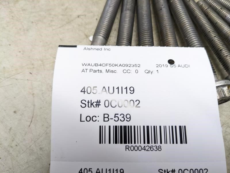 2018-2022 Audi S5 Sportback Transmission Case Bolts Set of 9 N-911-295-01 OEM - Alshned Auto Parts