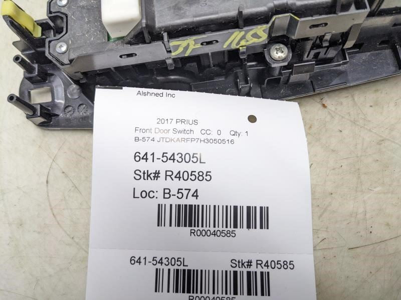 17-22 Toyota Prius FR LH Door Master Power Window Switch 84040-47070 OEM  *ReaD* - Alshned Auto Parts