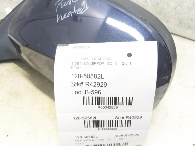 2011-2014 Subaru Outback Left Driver Side Rearview Mirror 91036AJ15C OEM *ReaD* - Alshned Auto Parts