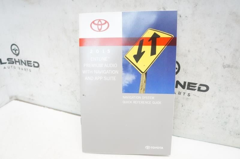 2015 Toyota Corolla Owners Manual set with Case 01999-12G79 OEM - Alshned Auto Parts