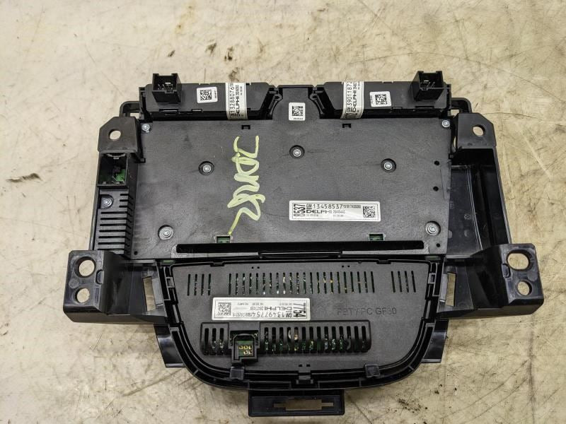 2016-2019 Buick Cascada Radio AC Heater Temperature Climate Control 13458537 OEM - Alshned Auto Parts