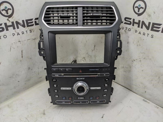 2017-2018 Ford Explorer Radio Stereo Climate Control Panel HB5T-18A802-FB OEM - Alshned Auto Parts