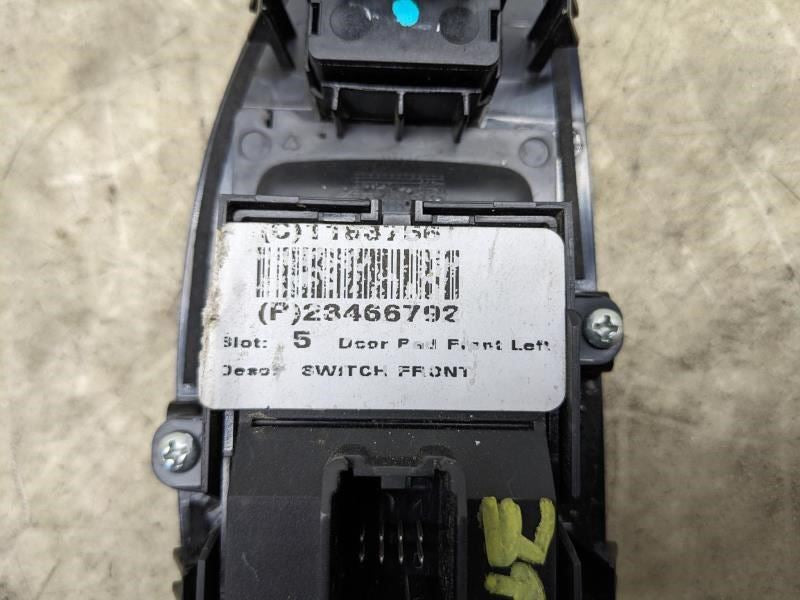 2017-2020 Chevrolet Impala FR LH Door Master Power Window Switch 23466792 OEM - Alshned Auto Parts