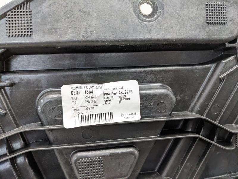 2017-2020 Hyundai Elantra Front Right Door Window Regulator 82481-F3030 OEM - Alshned Auto Parts