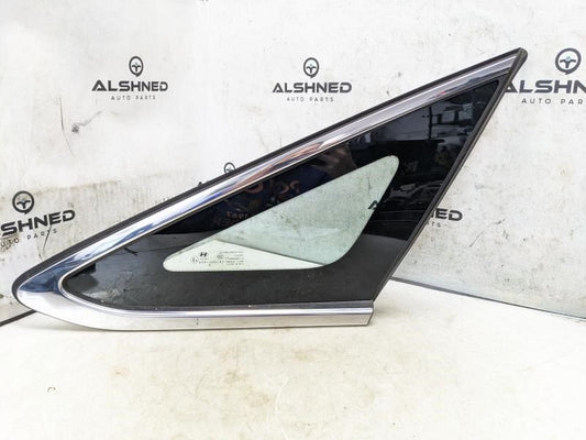 2015-2017 Hyundai Sonata Rear Right Fixed Quarter Window Glass 87820-C2000 OEM