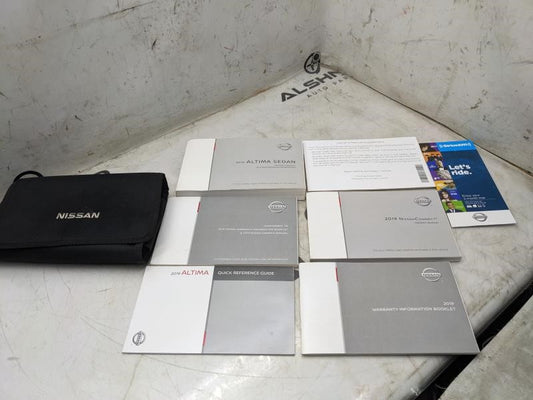 2019 Nissan Altima Sedan Owners Manual Set with Case SU19EA-1L34U0 - Alshned Auto Parts