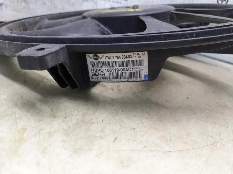 2006-2016 BMW Mini Cooper Radiator Cooling Fan Motor Assembly 17422754854 OEM - Alshned Auto Parts